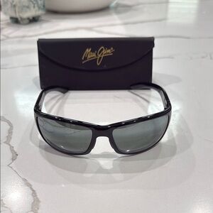 Maui Jim Glossy Black Sunglasses